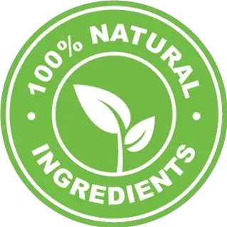 Alkatide 100 percent natural ingredients badge