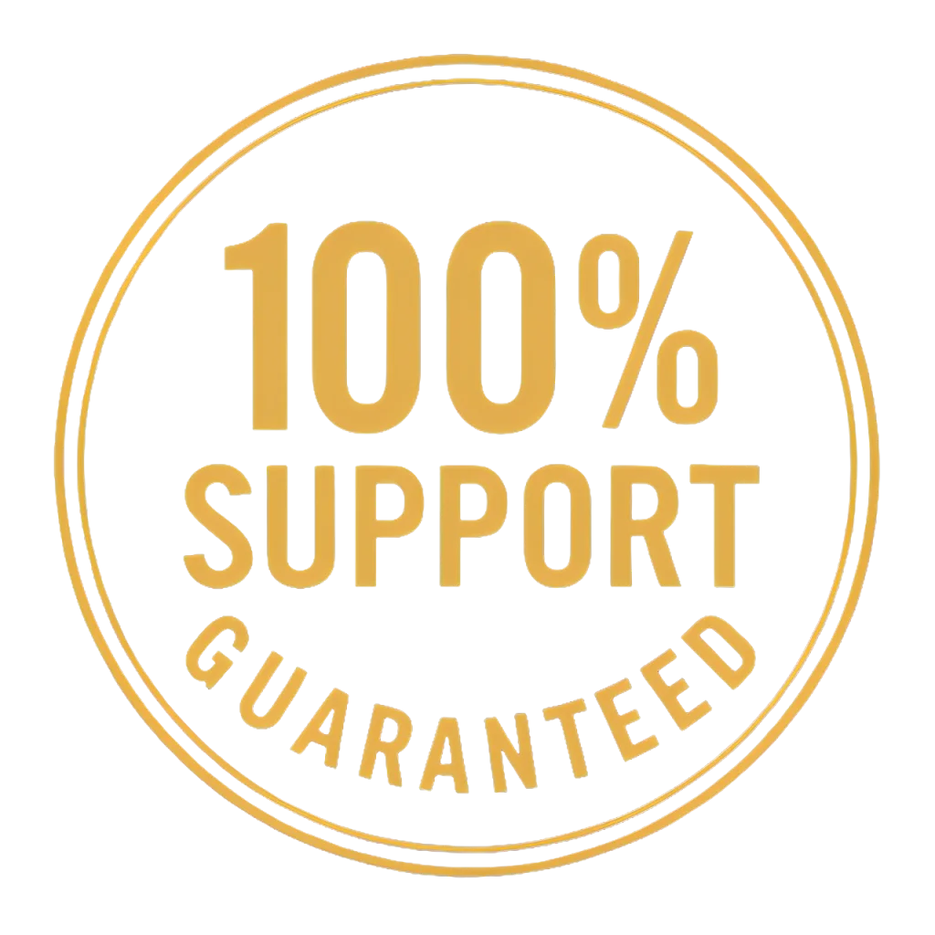 One hundred percent support guaranteed seal for Alkatide orders
