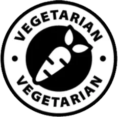 Vegetarian quality mark on the Alkatide label