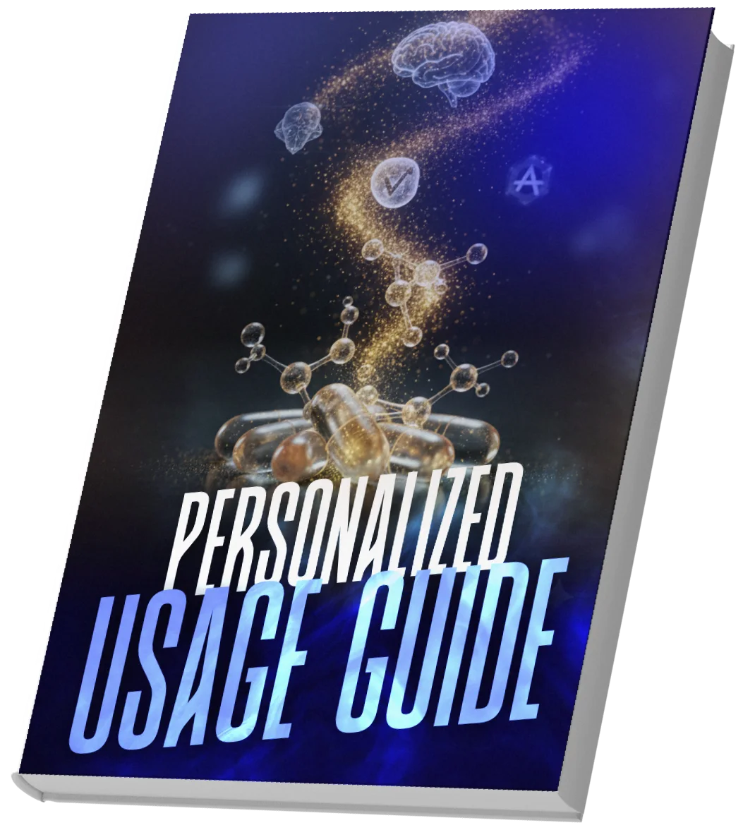 Personalized Usage Guide bonus e-book included with Alkatide bundles